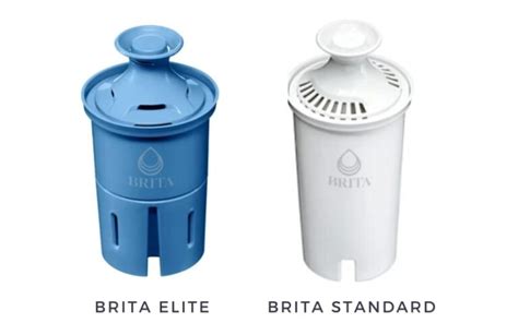 Brita Elite Filter vs Standard: What's the Difference?