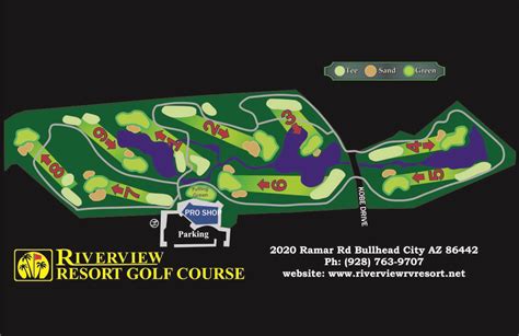 Golf - Riverview RV Resort -Bullhead City Arizona -Snowbird Destination