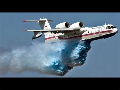 Aviation Takeoff Beriev Be-200 Altair multipurpose amphibious aircraft ...