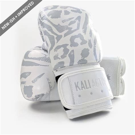 Animal White Leather Boxing Gloves – Kali Active