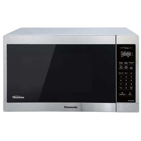 Panasonic Genius 1.3 cu. ft. Stainless-steel Inverter Microwave, 1200 ...