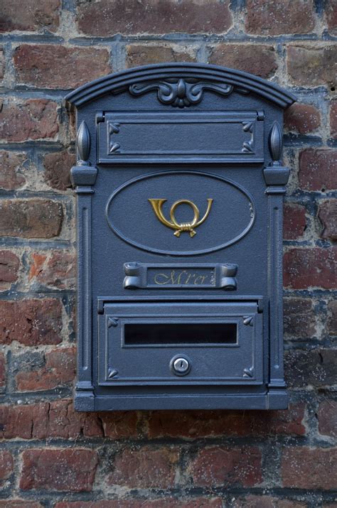 Free Images : wood, blue, door, mailbox, letter box, letter boxes, post ...