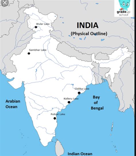 Which water bodies do the following rivers drain into?(i) River Indus(ii) River Euphrates(iii ...