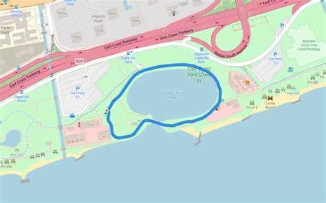 East Coast Park Singapore Map : Singapore East Coast Park Gps Track Route Trail : Singapore ...
