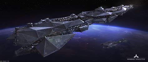 ArtStation - "Freedom Befalling" Battleship —— BOUNDARY APOCALYPSE