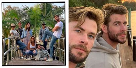 Liam Hemsworth Holiday With Chris Hemsworth A Year After Miley Cyrus Split