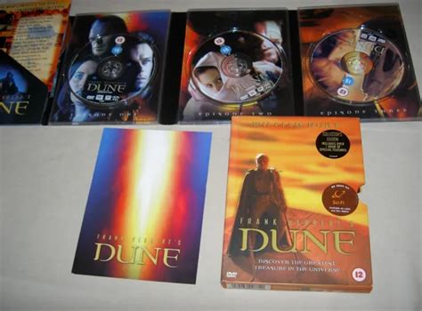 FRANK HERBERT'S DUNE TV series 3 x DVD Box Set Sci/Fi Fantasy Epic ...