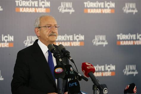 Presidential candidate and Leader of CHP Kemal Kilicdaroglu in Hatay ...