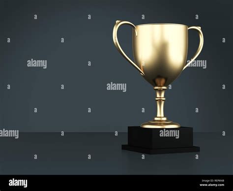 Gold award cup Stock Photo - Alamy