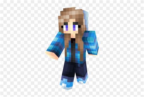 Minecraft Skins Skindex - Minecraft Blue Girl Skin Cool, HD Png Download - 640x640(#2755890 ...