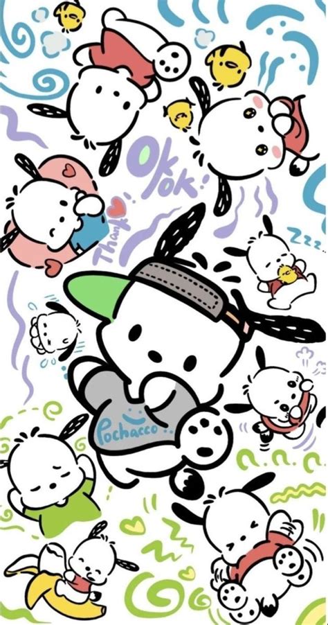 cute pochacco wallpaper sanrio | Hello kitty iphone wallpaper, Cute ...