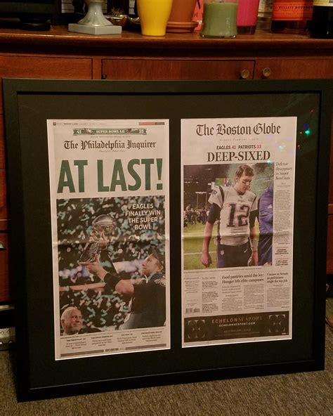 My Superbowl memorabilia is ready. : r/eagles