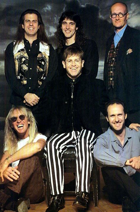 Elton with his band | Elton john costume, Elton john, Captain fantastic