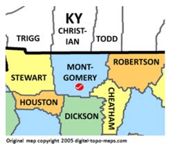 Montgomery County, Tennessee Genealogy • FamilySearch