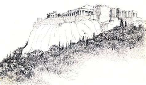 Acropolis Drawing