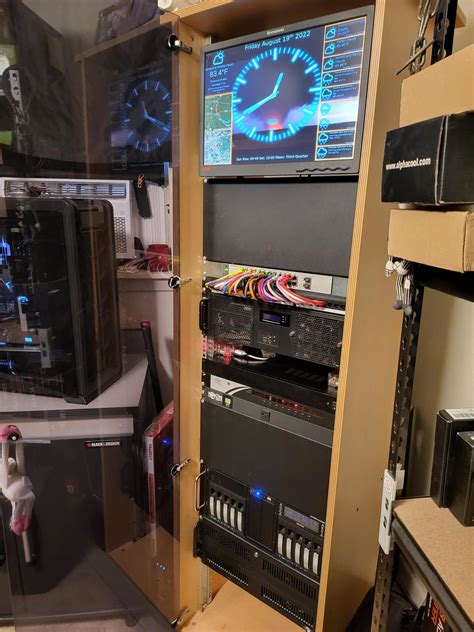 Cable Management of the home rack! : r/homelab