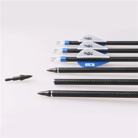 Archery Carbon Arrow 6 Pcs 32" Archery 3K carbon fiber Arrows for Compound bow-in Bow & Arrow ...