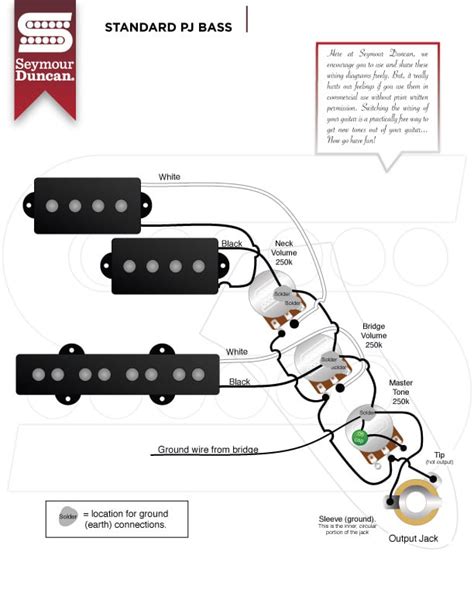 Pj Bass Pickup Wiring Diagram - Wiring Diagram and Schematic