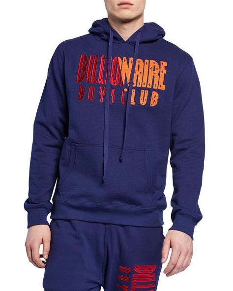 Billionaire Boys Club Men's Parallel Embroidered-logo Hoodie In Medieval Blue | ModeSens ...