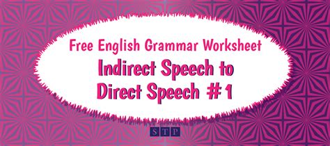 Subjunctive English Worksheet 01 — STP Books