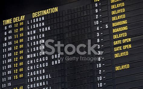 Arrival-Departure Board Stock Photo | Royalty-Free | FreeImages