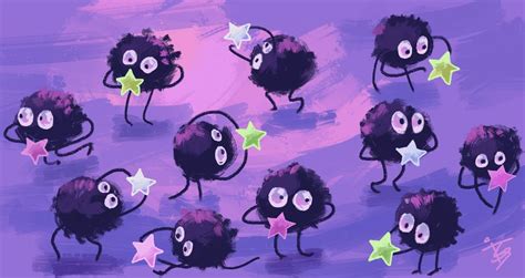 Soot Sprites by kristyglas | Cute laptop wallpaper, Desktop wallpaper ...