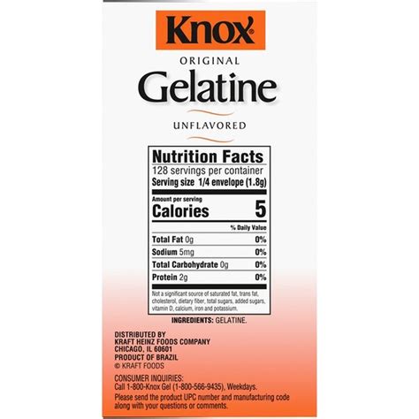 Knox Original Unflavored Gelatine (8 oz) - Instacart