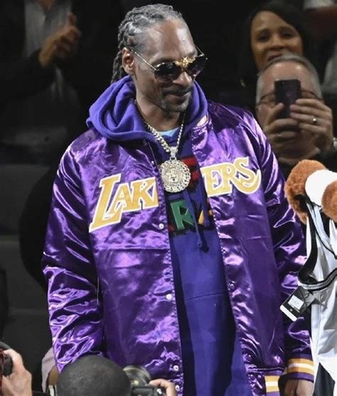 Snoop Dogg Los Angeles Lakers Jacket - Jackets Creator