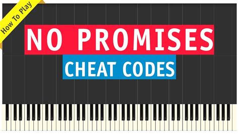 Cheat Codes ft. Demi Lovato - No Promises - Piano Cover (How To Play Tutorial) - YouTube