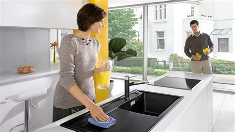 Blanco Silgranit Kitchen Sinks Cleaning | Dandk Organizer