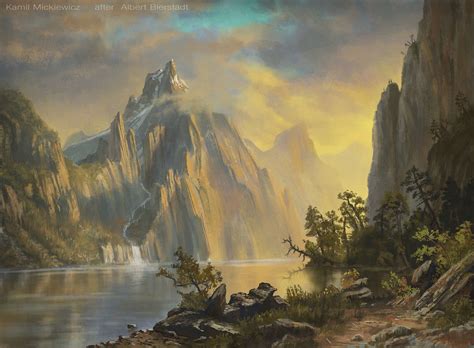 ArtStation - Master Studies - Albert Bierstadt