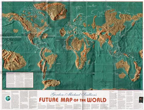 Possible Maps of The Future | World map, Map, Future earth