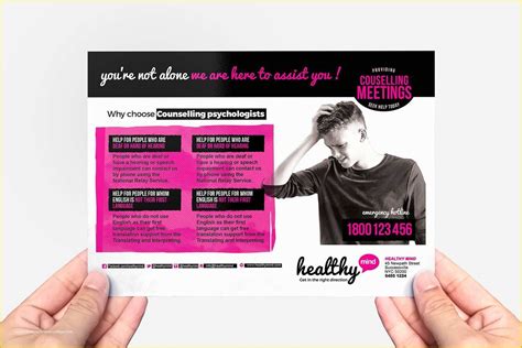 Free Mental Health Flyer Template Of Mental Health Flyer Template In ...