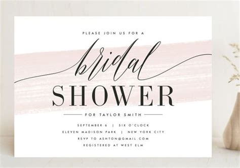 Bridal Shower Invitation Wording Examples