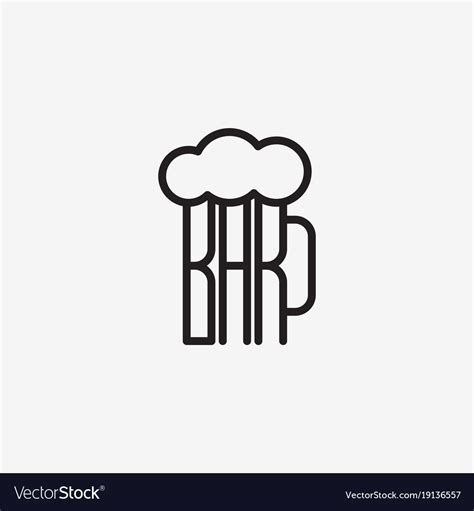 Bar logo Royalty Free Vector Image - VectorStock