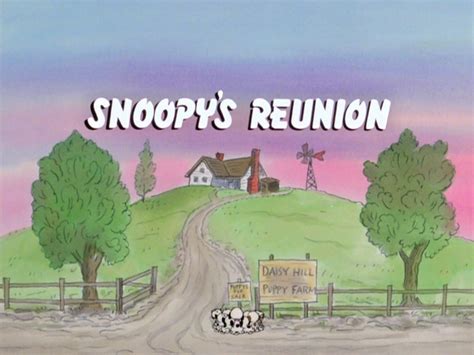 Snoopy's Reunion (1991) | Soundeffects Wiki | Fandom