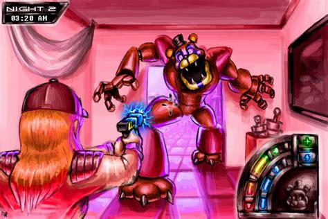 FNaF SB Gameplay concept art by YellowRaccoon49 on DeviantArt | Fnaf ...