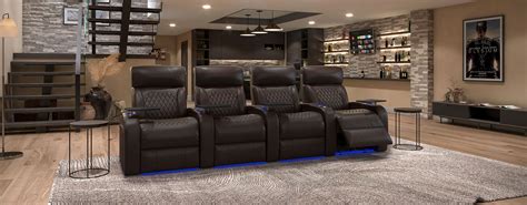 Home Theater Seating | Luxurious Theater Chairs | Theater Recliners