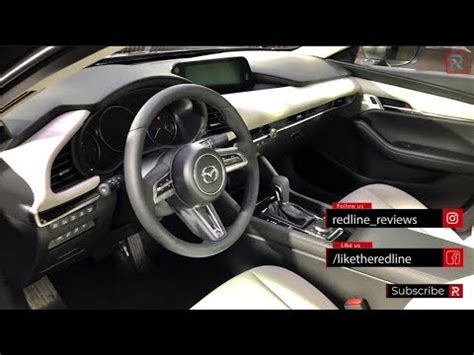 2019 Mazda3 Interior & Infotainment – Redline: First Look – 2018 LA Auto Show - YouTube