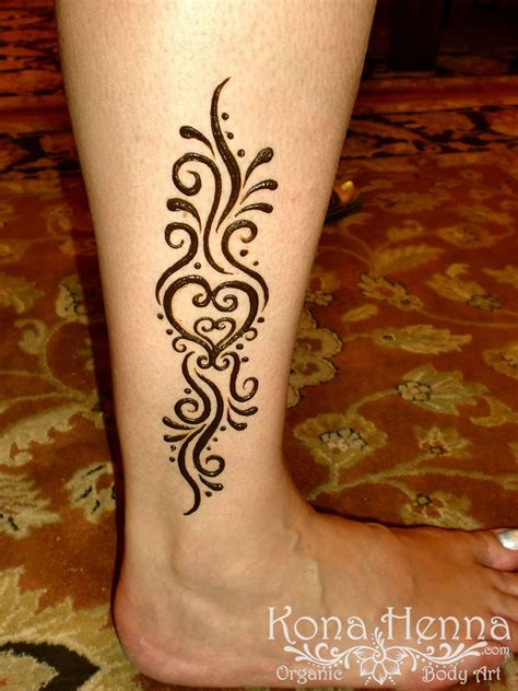 Kona Henna Studio - ankles gallery Henna Ankle, Small Henna Designs, Leg Henna, Henna Tattoo ...