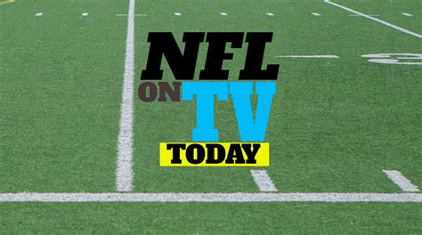 NFL Games on TV Today (Sunday, Sept. 11) - Athlon Sports