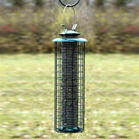 Shop WoodLink Metal Squirrel-Resistant Tube Bird Feeder at Lowes.com