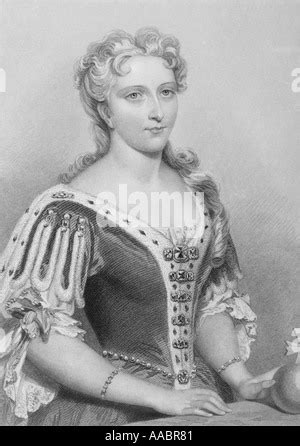 CAROLINE OF ANSBACH Queen of George II, Daughter of John Frederick Stock Photo - Alamy