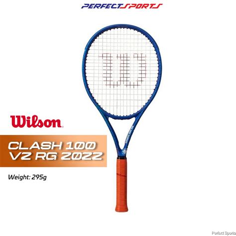 [Free String + Grip + Cover] Wilson Clash 100 V2.0 RG 2022 (295g)