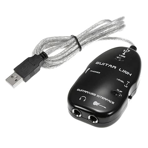 Wholesale 50pcs Electric Guitar Interface USB Audio Link Cable Guitar USB Cable For MAC/PC MP3 ...