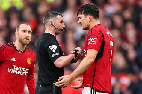 Harry Maguire sparks VAR red card debate as Paul Merson takes aim at ...