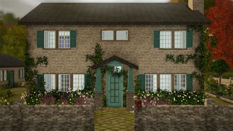 on permanent hiatus | A floral English cottage for your sims :) 30x40...