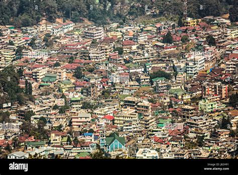 Shillong from Shillong Peak, Meghalaya, India Stock Photo - Alamy