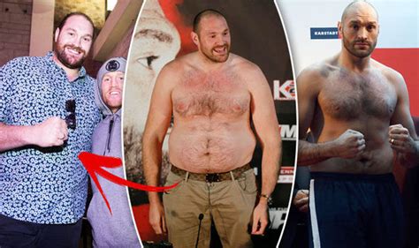 Tyson fury: Heavyweight champion's 18 pound weight loss | Express.co.uk