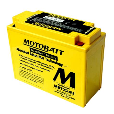 Motobatt 12V 300CCA 25AH Powersport Battery - Pro Battery Shops